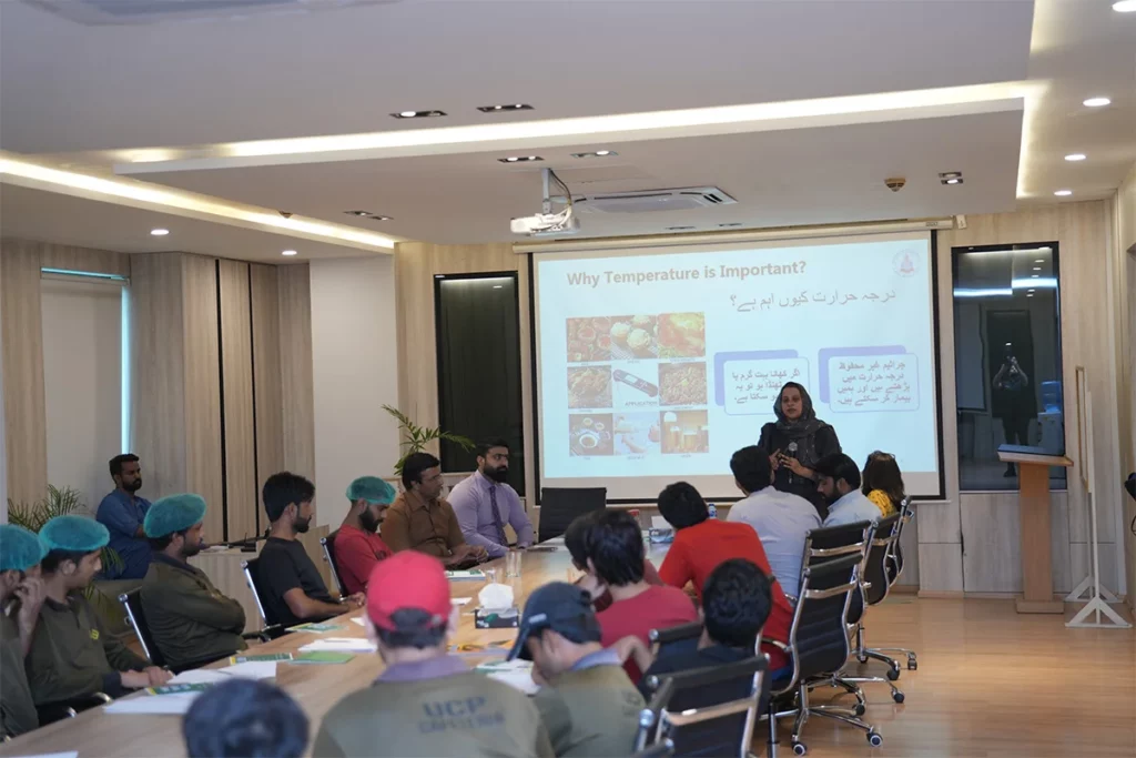 Training of Food Staff at UCP (2)