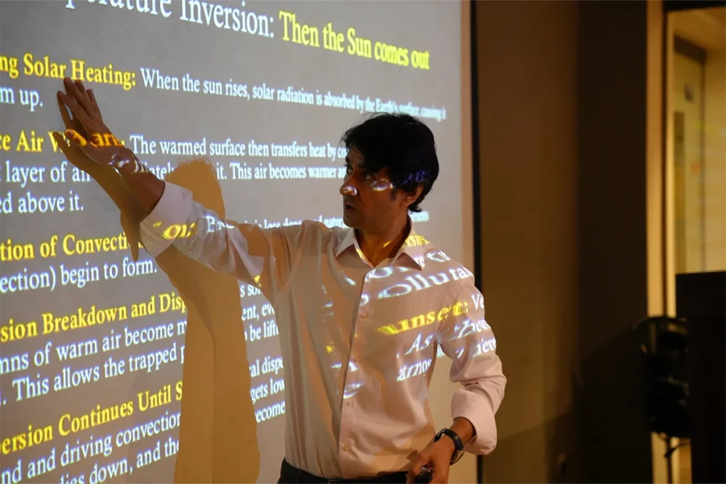 Talk on “Winter Smog Understanding the Science, Debunking the Myths, and Exploring the Solutions (7)